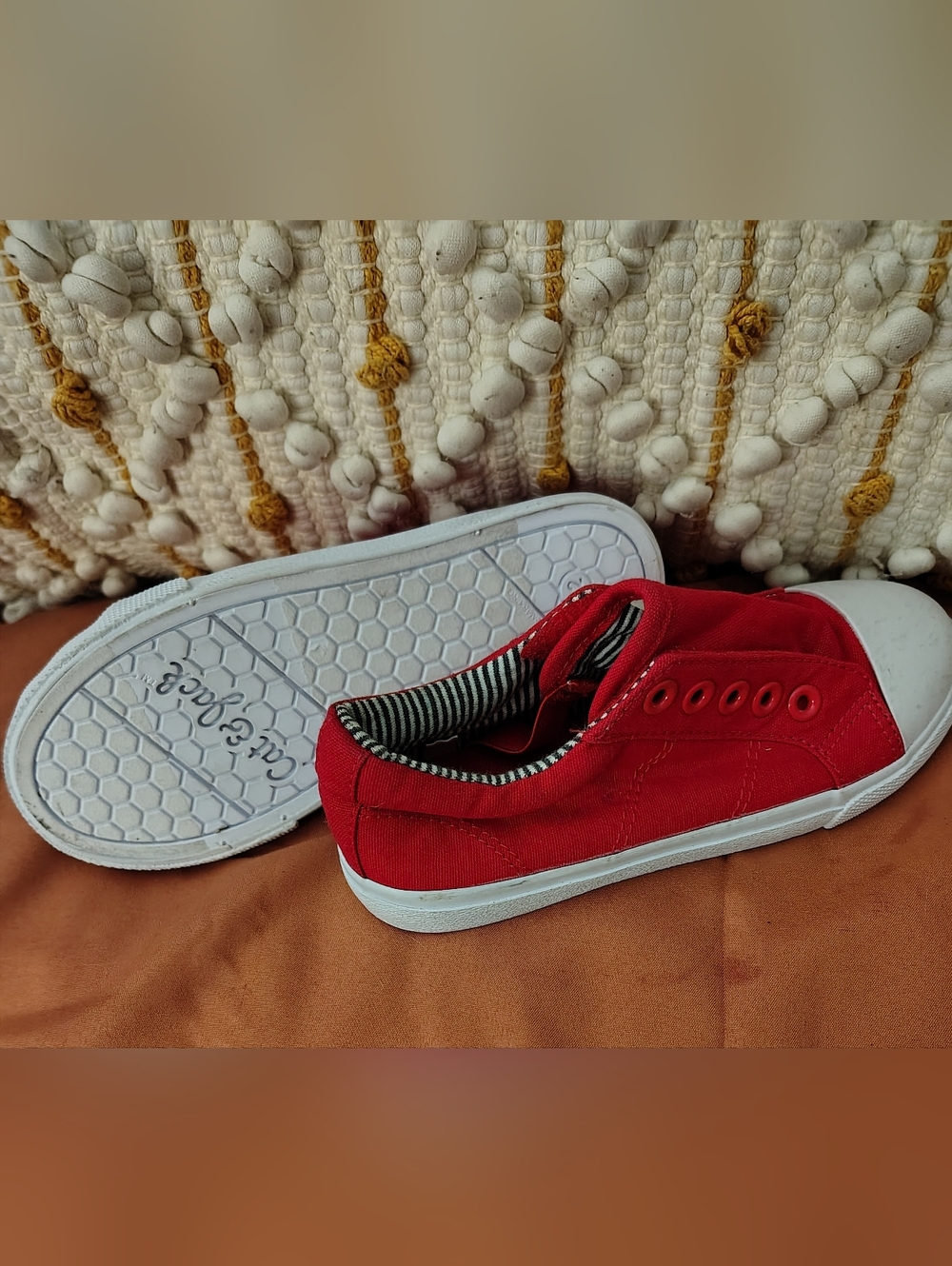 Girls Cat & Jack Canvas Tennis Shoe